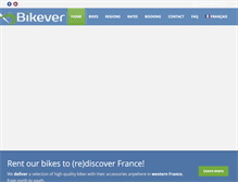Tablet Screenshot of bikever.com